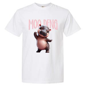 Cute Funny Moodeng Baby Boo Deng Baby Hippo Zoo For Family Garment-Dyed Heavyweight T-Shirt