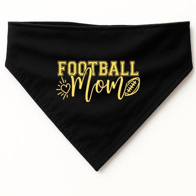 Cute Football Mom USA-Made Doggie Bandana