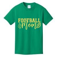 Cute Football Mom Kids T-Shirt