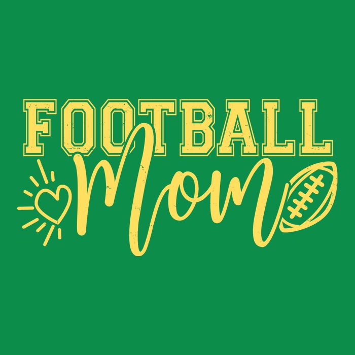 Cute Football Mom Kids T-Shirt