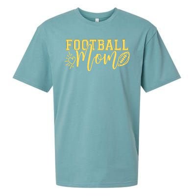 Cute Football Mom Sueded Cloud Jersey T-Shirt