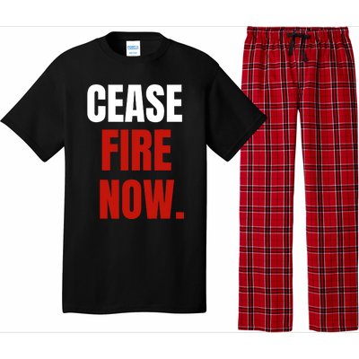 Cease Fire Now. Pajama Set