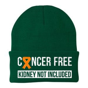 Cancer Free Not Included Kidney Cancer Awareness Knit Cap Winter Beanie