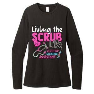 Cna For Nurse Hospital Colletion Living The Scrubs Life Womens CVC Long Sleeve Shirt