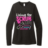 Cna For Nurse Hospital Colletion Living The Scrubs Life Womens CVC Long Sleeve Shirt