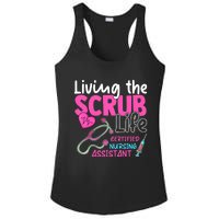 Cna For Nurse Hospital Colletion Living The Scrubs Life Ladies PosiCharge Competitor Racerback Tank