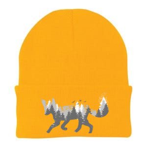 Cute Fox Nature Outdoor Hiking Camping Hunting Gift Knit Cap Winter Beanie