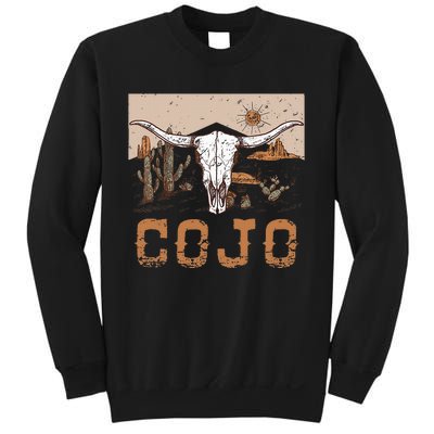 Cojo Family Name Western Cowhide Team Cojo Sweatshirt