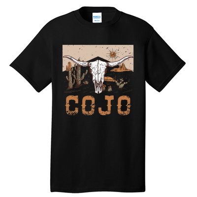 Cojo Family Name Western Cowhide Team Cojo Tall T-Shirt