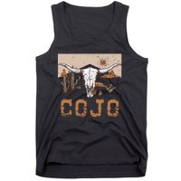 Cojo Family Name Western Cowhide Team Cojo Tank Top