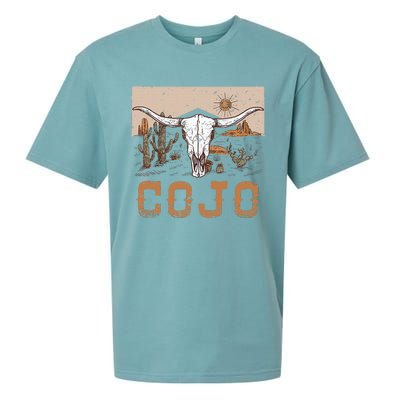 Cojo Family Name Western Cowhide Team Cojo Sueded Cloud Jersey T-Shirt