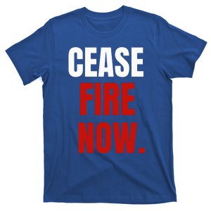 Cease fire Now. T-Shirt