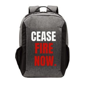 Cease fire Now. Vector Backpack