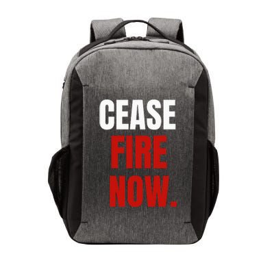 Cease fire Now. Vector Backpack