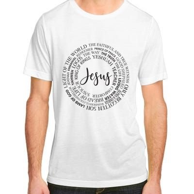 Christian Faith Names Of Jesus A Gift Adult ChromaSoft Performance T-Shirt