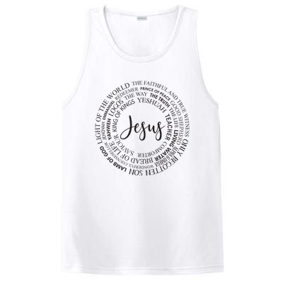 Christian Faith Names Of Jesus A Gift PosiCharge Competitor Tank