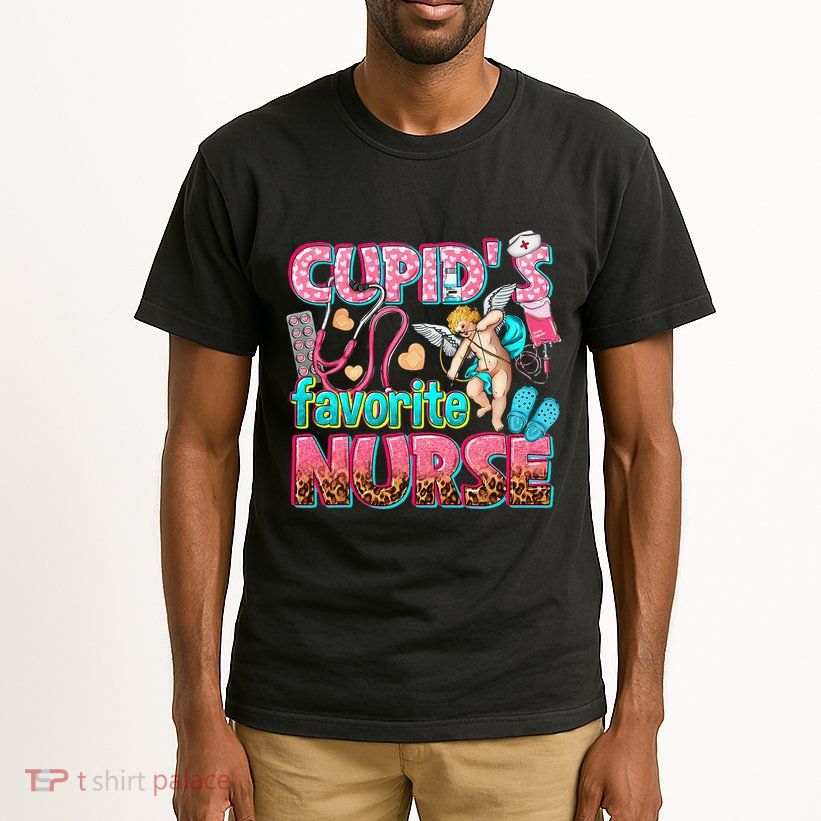 CupidS Favorite Nurse Valentines Day Er Icu Nicu Rn Nurses Gift Tall T-Shirt