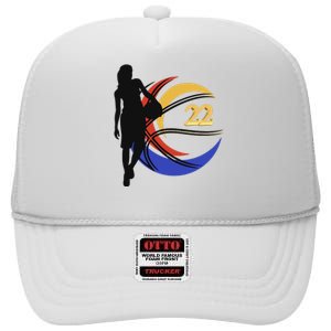 Clark Fever Number 22 High Crown Mesh Back Trucker Hat