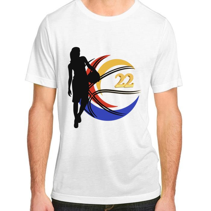 Clark Fever Number 22 Adult ChromaSoft Performance T-Shirt