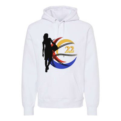 Clark Fever Number 22 Premium Hoodie