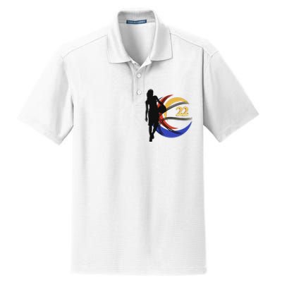 Clark Fever Number 22 Dry Zone Grid Polo