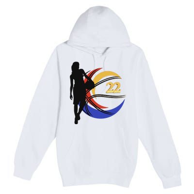 Clark Fever Number 22 Premium Pullover Hoodie