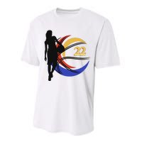 Clark Fever Number 22 Performance Sprint T-Shirt