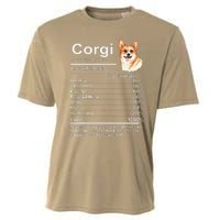 Corgi Facts Nutrition Funny Cardigan Pembroke Mama Dog Cooling Performance Crew T-Shirt