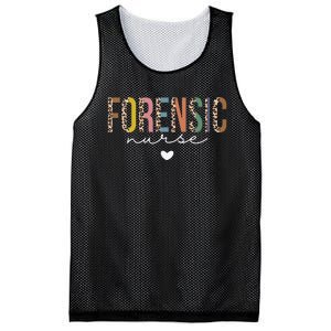 Cute Forensic Nurse SANE Nurse Leopard Correctional Nursing Mesh Reversible Basketball Jersey Tank