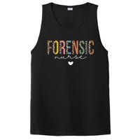 Cute Forensic Nurse SANE Nurse Leopard Correctional Nursing PosiCharge Competitor Tank