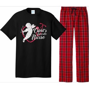 Cupid's Favorite Nurse Funny Gift Valentines Day Cool Gift Pajama Set