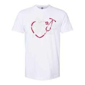 Cupid's Favorite Nurse Funny Gift Valentines Day Cool Gift Softstyle CVC T-Shirt