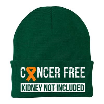 Cancer Free Not Included Kidney Cancer Awareness Knit Cap Winter Beanie