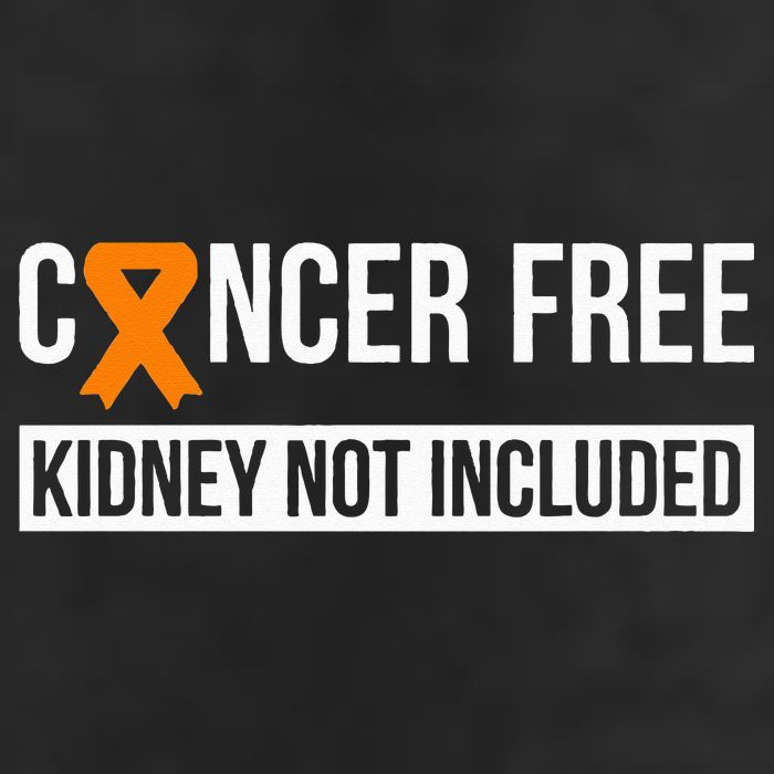 Cancer Free Not Included Kidney Cancer Awareness 7 Panel Mesh Trucker Snapback Hat