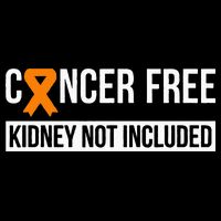 Cancer Free Not Included Kidney Cancer Awareness 16 in Basic Backpack