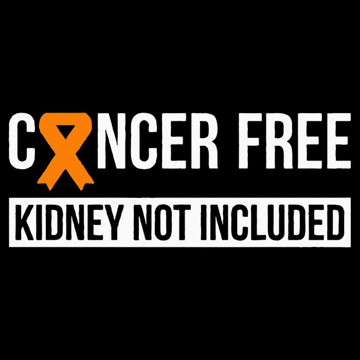 Cancer Free Not Included Kidney Cancer Awareness 16 in Basic Backpack