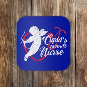 Cupid's Favorite Nurse Cute Gift Valentines Day Gift Coaster