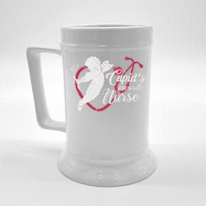 Cupid's Favorite Nurse Cute Gift Valentines Day Gift Beer Stein