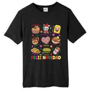 Christmas Feliz Navidad Tis The Season Mexican Food Funny Gift Tall Fusion ChromaSoft Performance T-Shirt