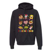 Christmas Feliz Navidad Tis The Season Mexican Food Funny Gift Premium Hoodie