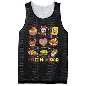 Christmas Feliz Navidad Tis The Season Mexican Food Funny Gift Mesh Reversible Basketball Jersey Tank