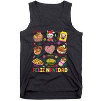 Christmas Feliz Navidad Tis The Season Mexican Food Funny Gift Tank Top