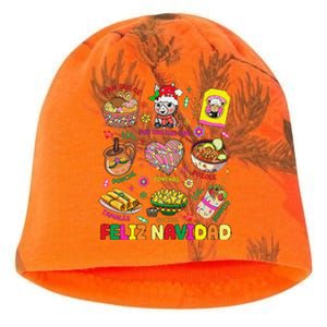 Christmas Feliz Navidad Tis The Season Mexican Food Funny Gift Kati - Camo Knit Beanie