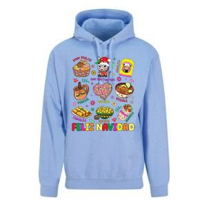 Christmas Feliz Navidad Tis The Season Mexican Food Funny Gift Unisex Surf Hoodie