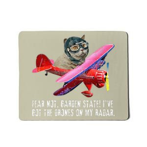 Cat Fear Not Garden State IVe Got The Drones On Radar Mousepad