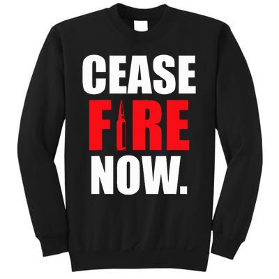 Cease fire Now Sweatshirt