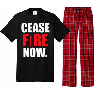 Cease fire Now Pajama Set