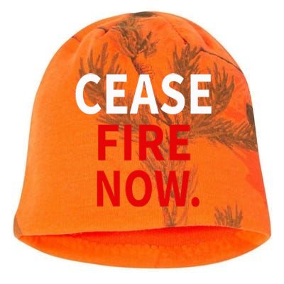 Cease fire Now. Kati - Camo Knit Beanie