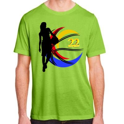 Clark Fever Number 22 Adult ChromaSoft Performance T-Shirt