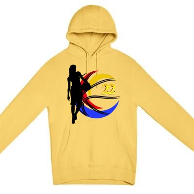 Clark Fever Number 22 Premium Pullover Hoodie